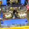 機械0.3 - 0.8厚さMmのコイル シートの形作る油圧モーター正方形の管ロール